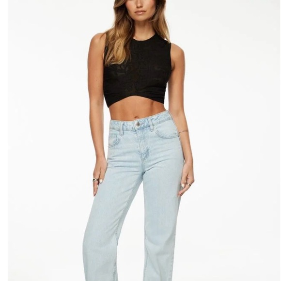 Floral Burnout Top - Picture 2 of 4